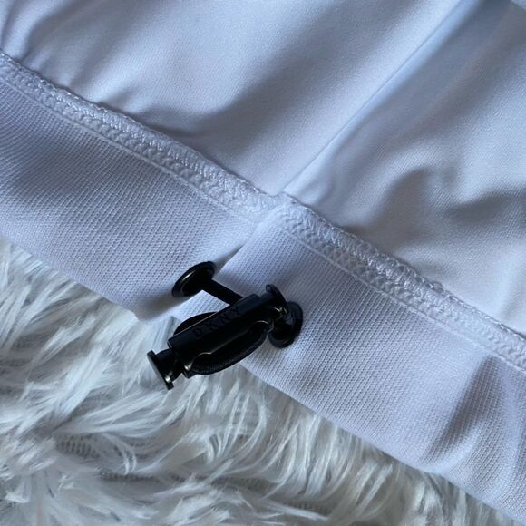 DKNY Sport Quarter Zip Pullover Color Block Shirt - Picture 8 of 9